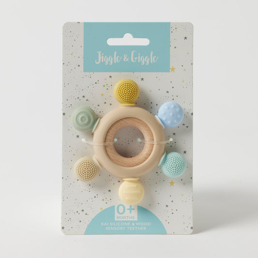 Kai Silicone Sensory Teether
