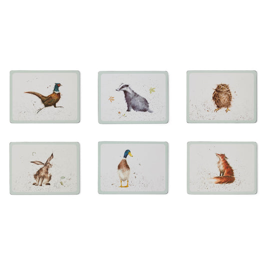 Woodland Animals Placemats 6pk