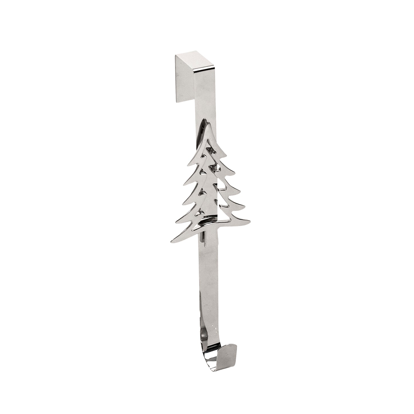 Metal Wreath Holder | Tree Silver