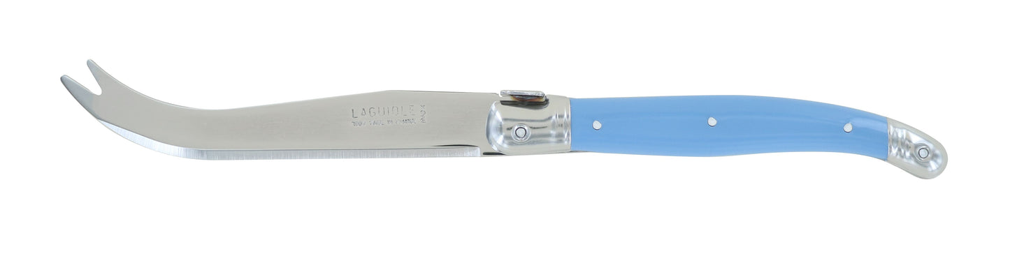 Debutant Cheese Knife | Cornflower Blue Laguiole by Andre Verdier