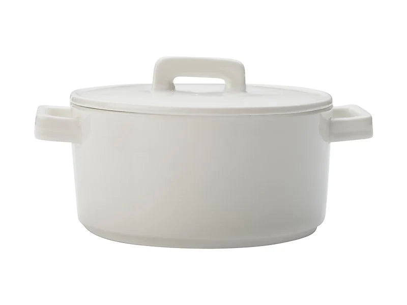 Epicurious Round Casserole | White 1.3Lt