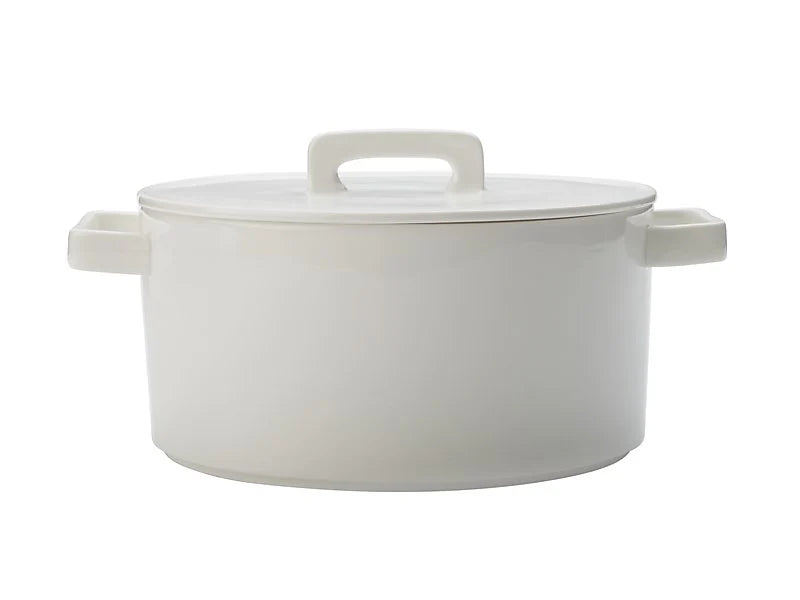Epicurious Round Casserole | White 3.2Lt
