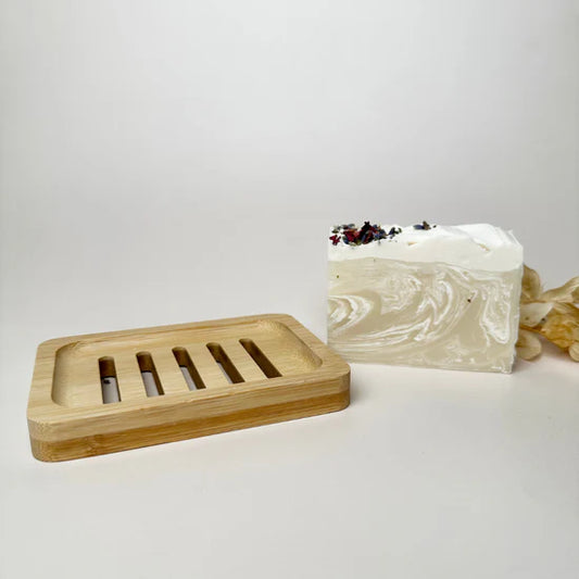 Soap Dish - Deluxe Bamboo