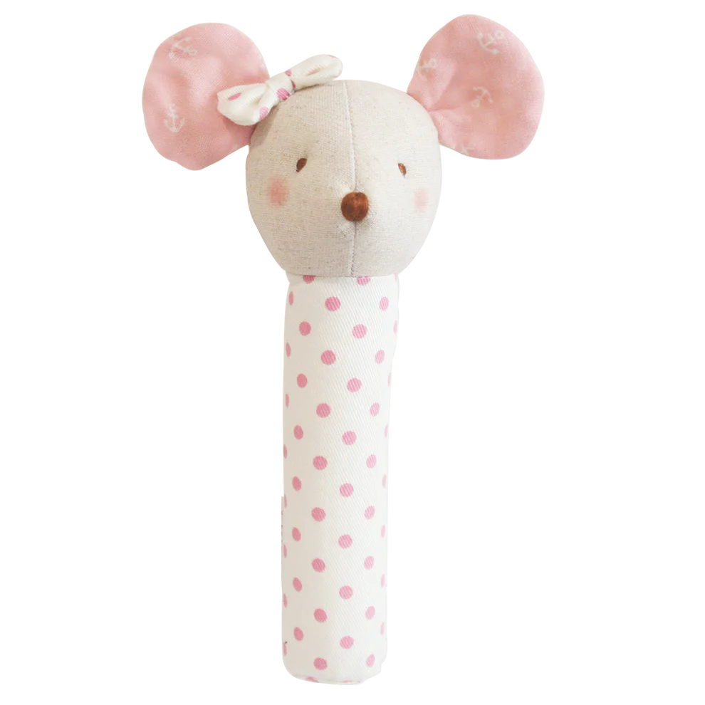 Mouse Squeaker Pink