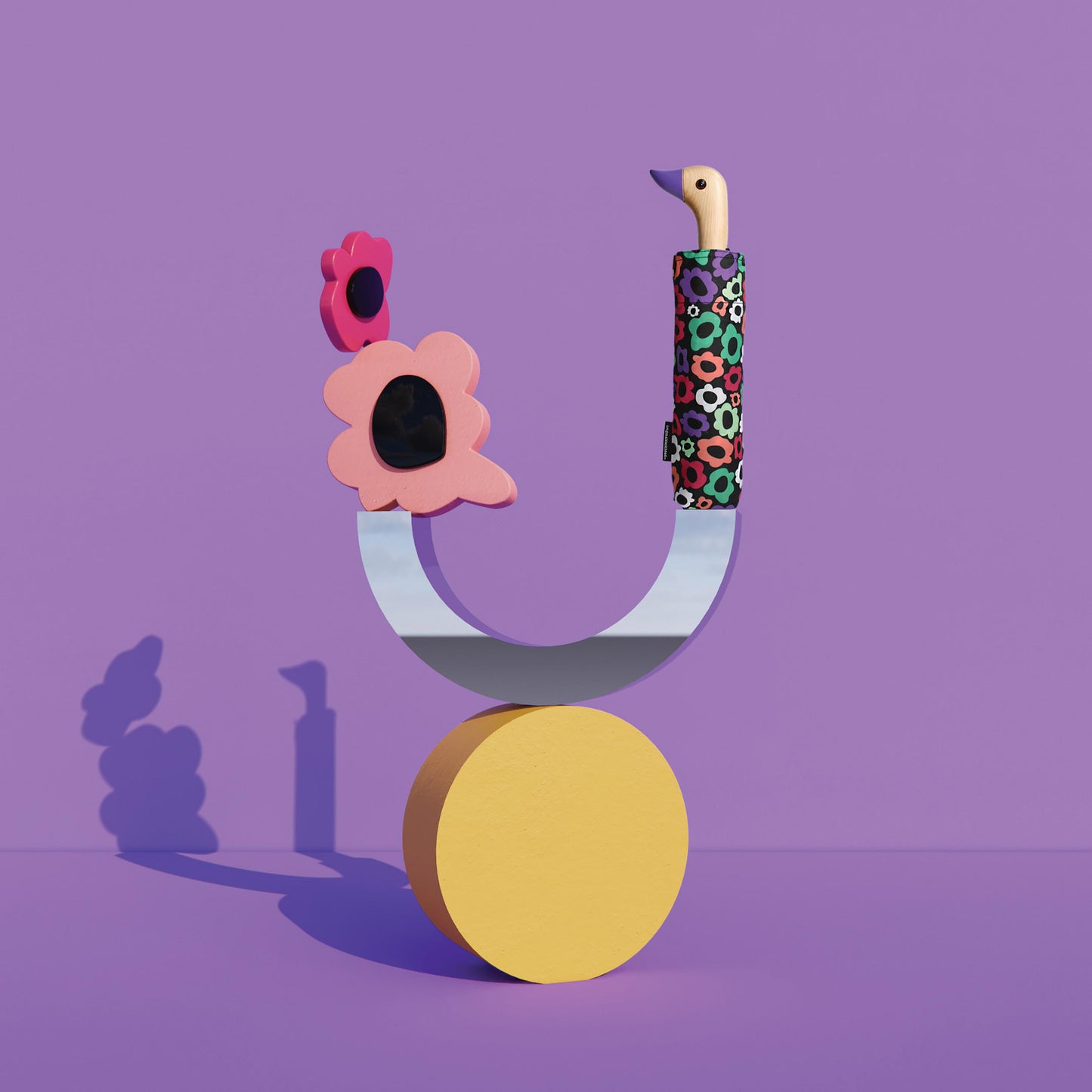 Original Duckhead Umbrella | Flower Maze