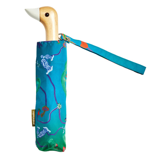 Original Duckhead Umbrella | Aqua Fungi