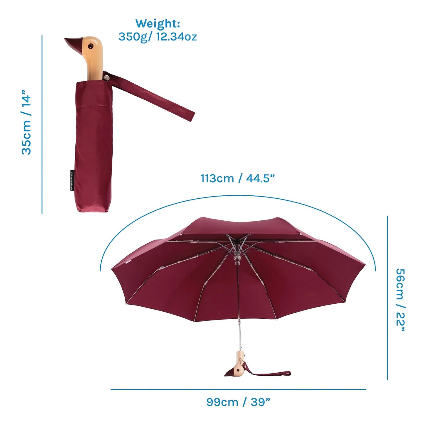 Original Duckhead Umbrella | Cherry
