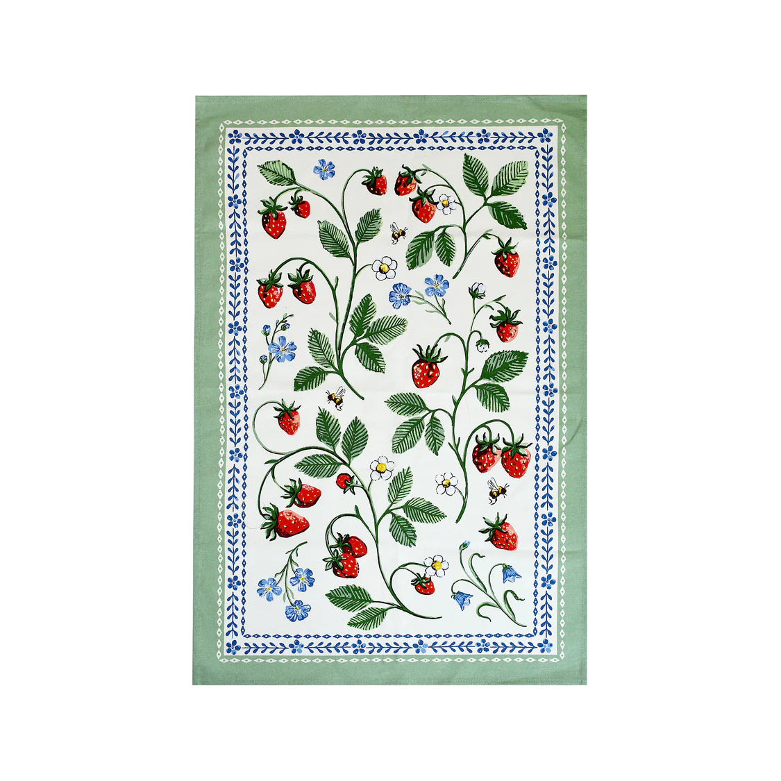 Strawberry Patch Tea Towel