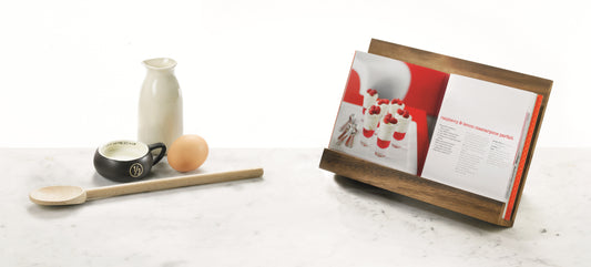 Acacia Recipe Book Holder