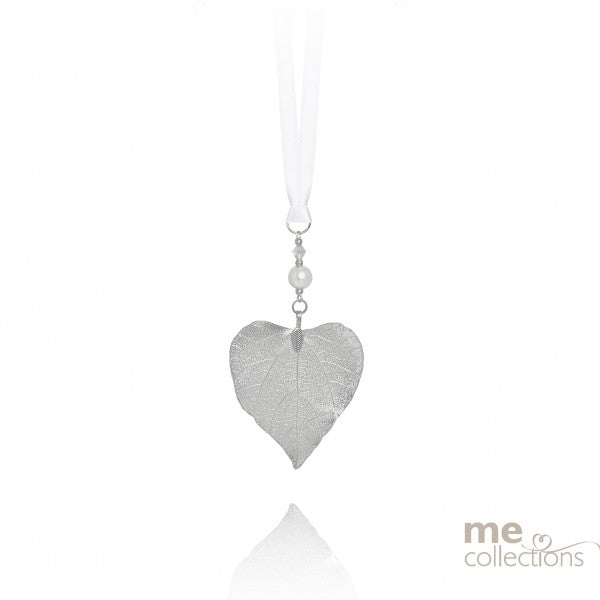 Leaf Heart Shape | Silver