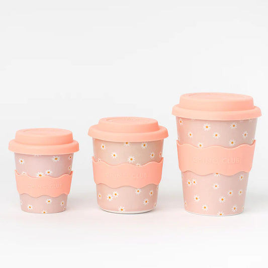 Pink Daisy Cup 8oz