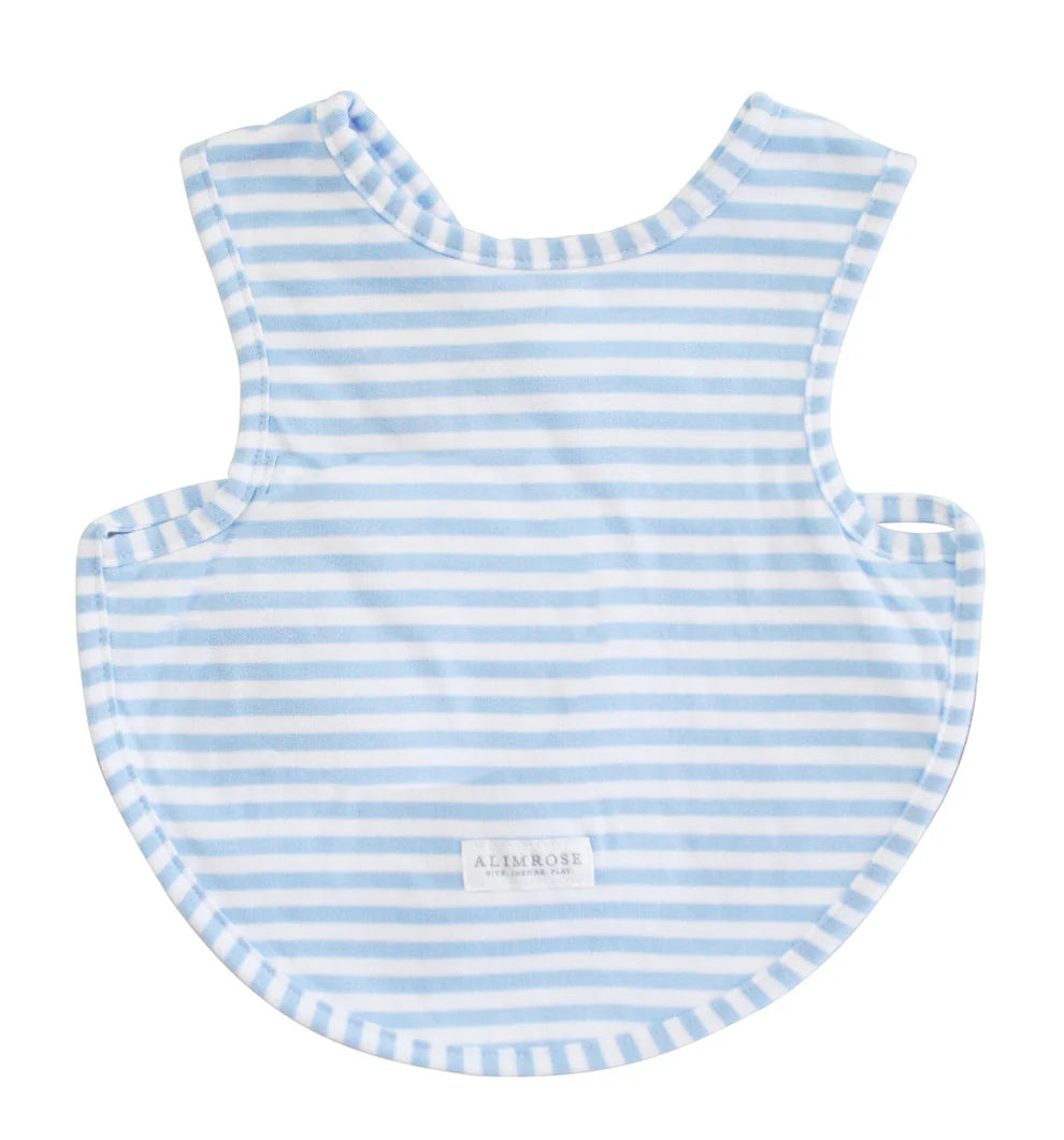 Bib Back Fastening | Blue