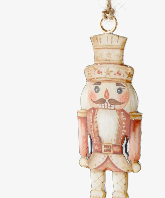 Peachy Nutcracker Hanging
