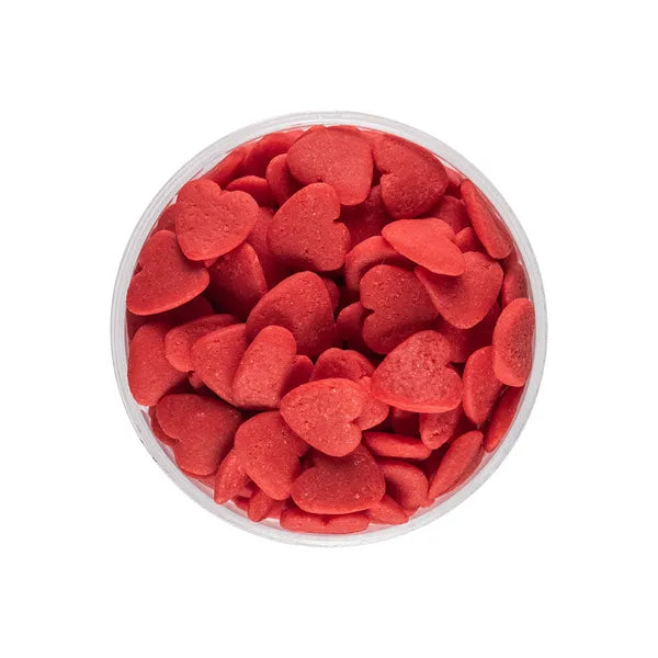 Over The Top Love Hearts - Red 55g
