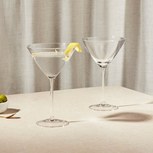 Ascot Martini Glasses