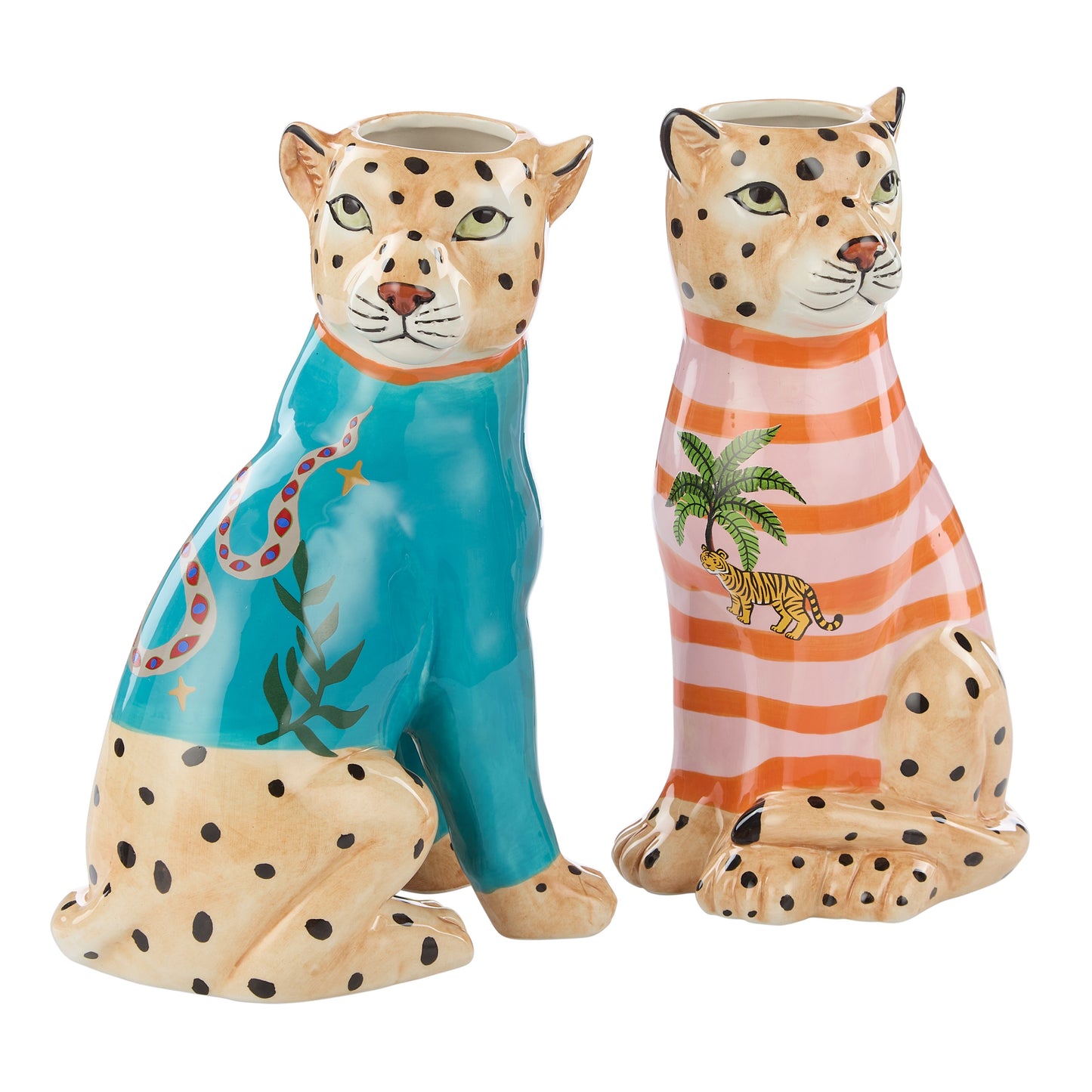 Pierson Leopard Vase