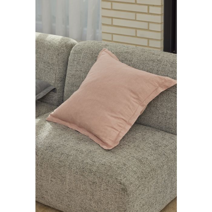 Cove Linen Cushion | Pink