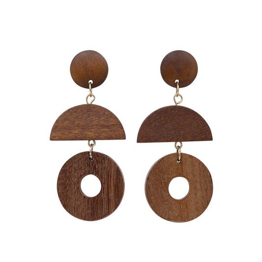 Kiki Earrings | Wood Curve