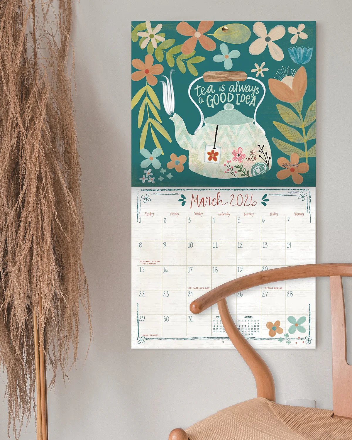 Be Gentle 2026 Wall Calendar