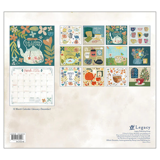 Be Gentle 2026 Wall Calendar