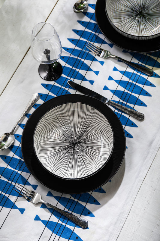 Mikasa Coupe Bowl | Black Stripe