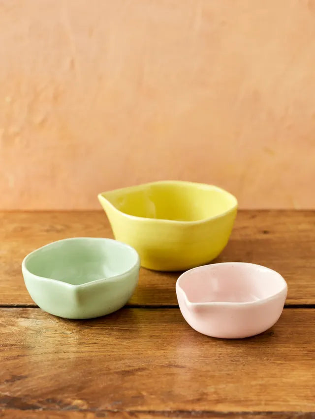 Jamie Oliver Big Love Pinch Me Pots set 3