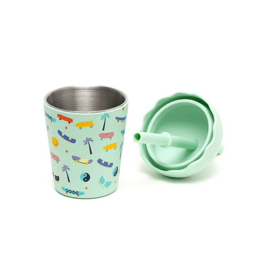 Skate Aqua Mini Smoothie Cup & Straw 200ml