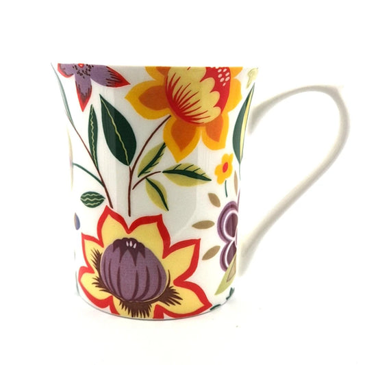 Queens Hippy Florals Mug Asst