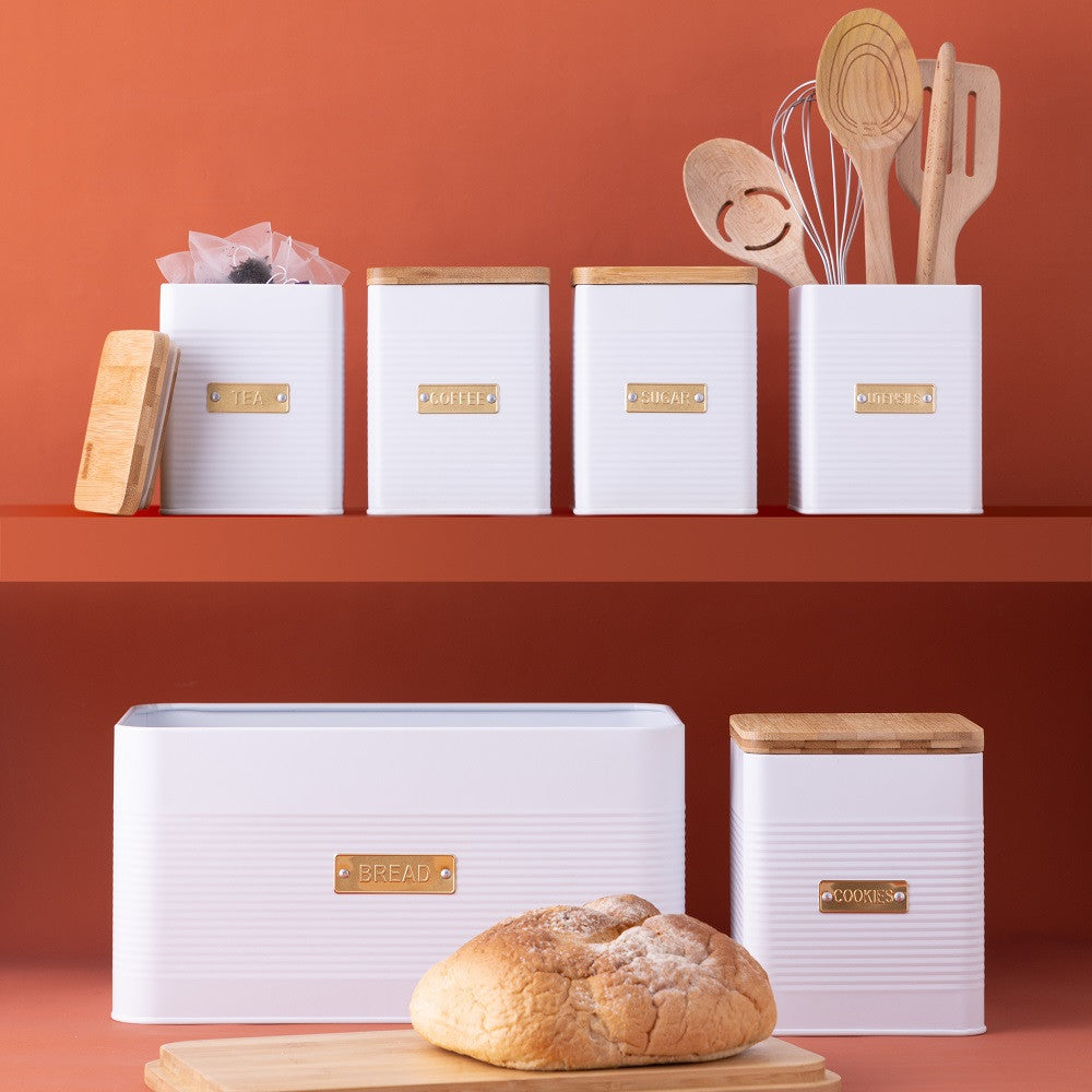 Typhoon Square White Utensil Holder