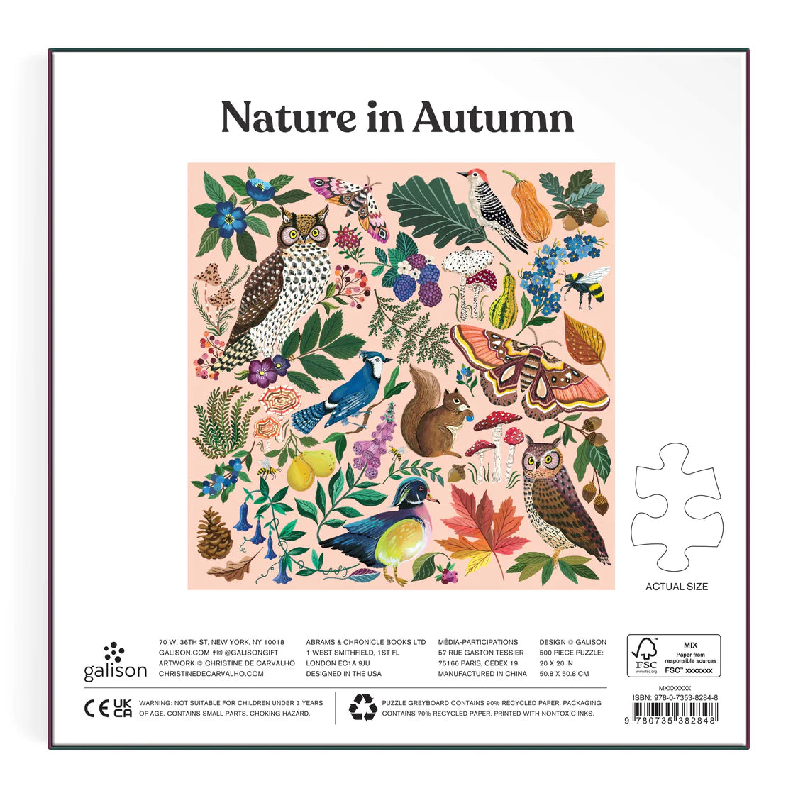 Galison Nature In Autumn 500pc