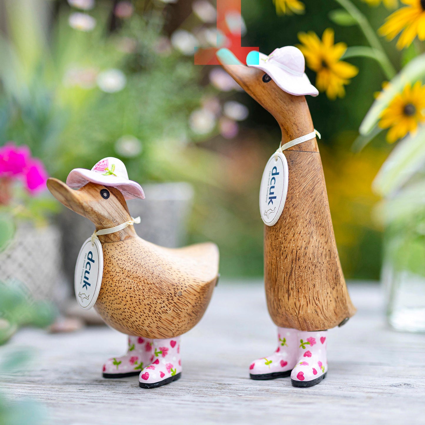 DCUK Floral Hat Duckling