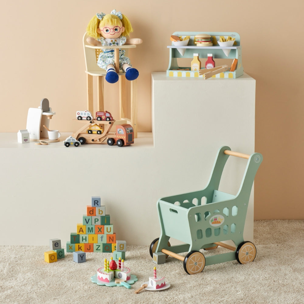 Wooden Doll High Chair