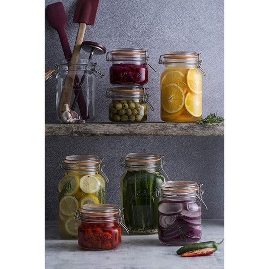 Kilner Square Clip Top Jar 0.5lt