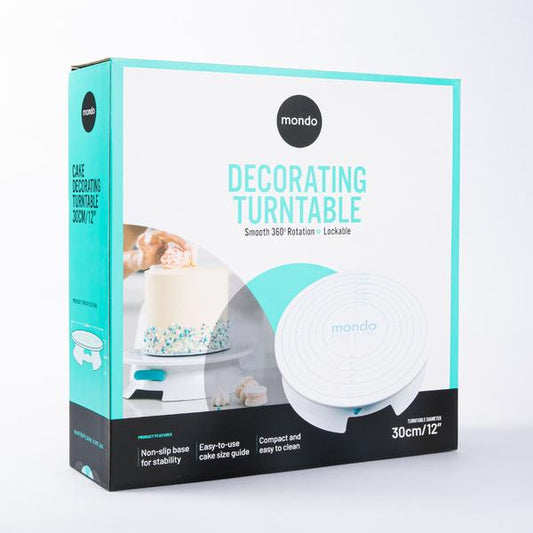 Mondo Cake Decorating Turntable w/Brake