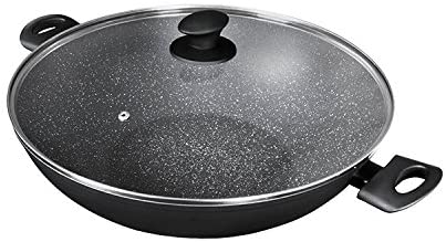 Pyrolux Pyrostone Wok with Lid 36cm