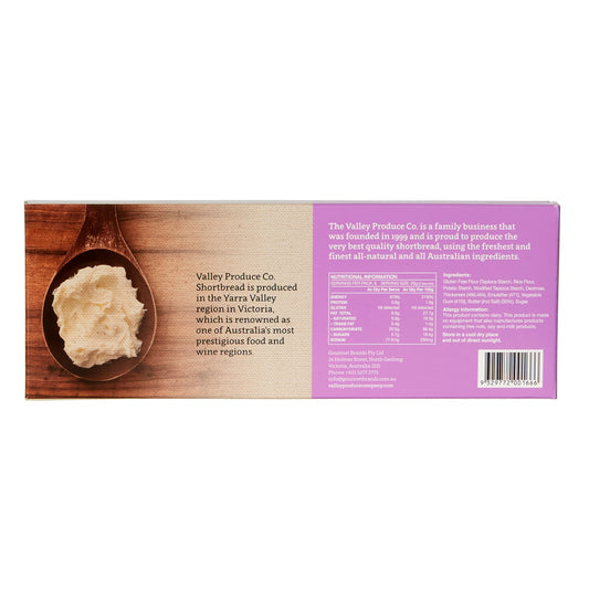 Valley Produce Company Pure Butter Shortbread Gluten Free 175g