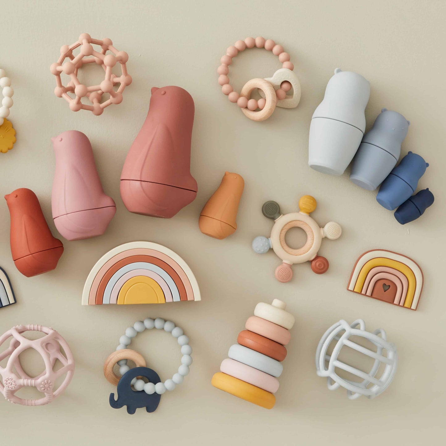 Charli Silicone Round Stacker