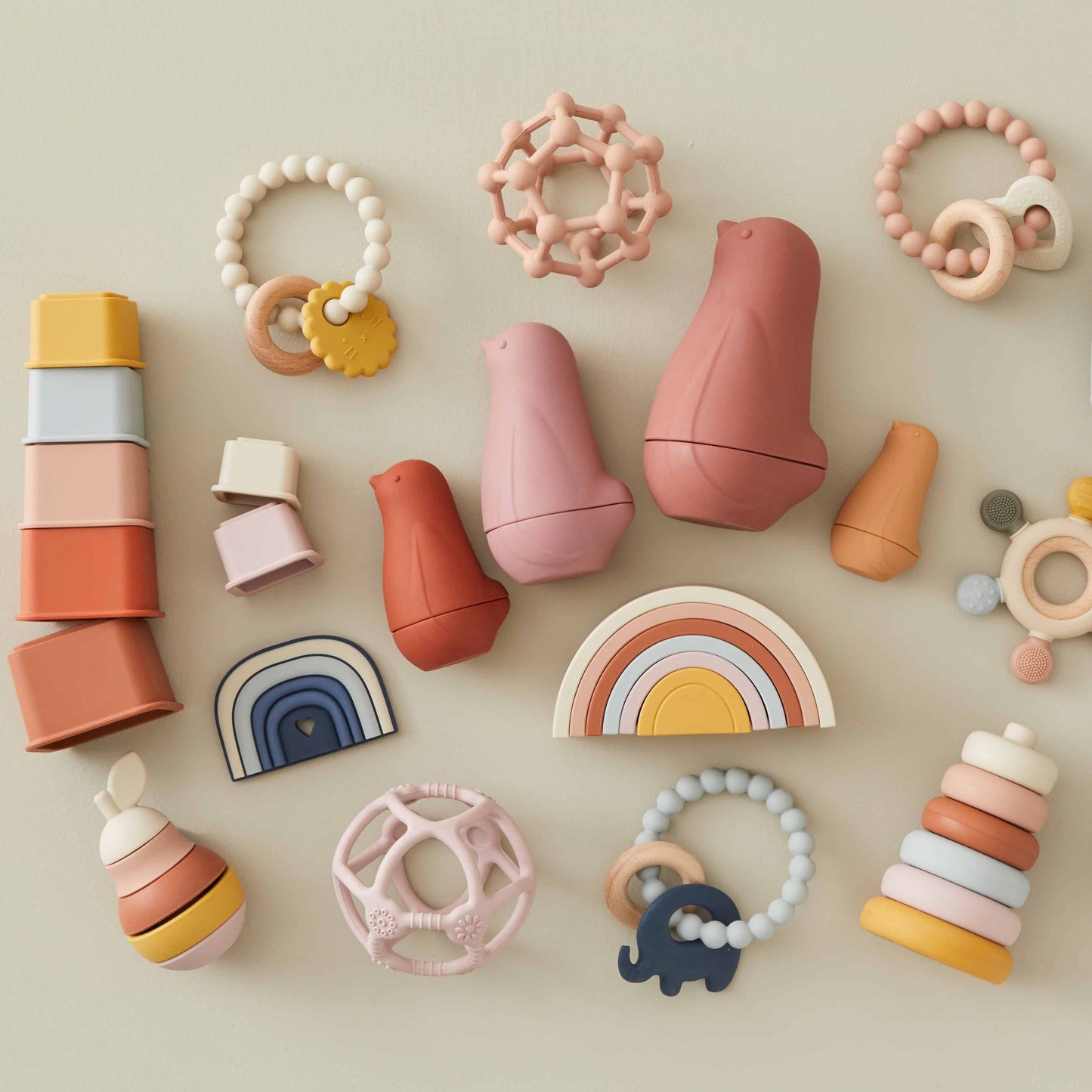 Charli Silicone Rainbow Stacker