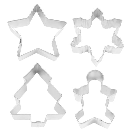 Christmas Cookie Cutter Set 4