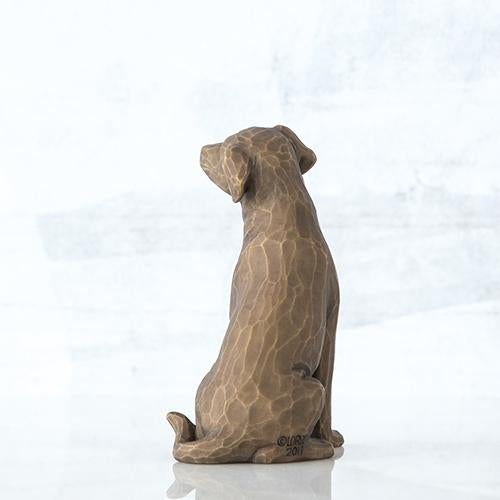 Love My Dog (Dark) Figurine