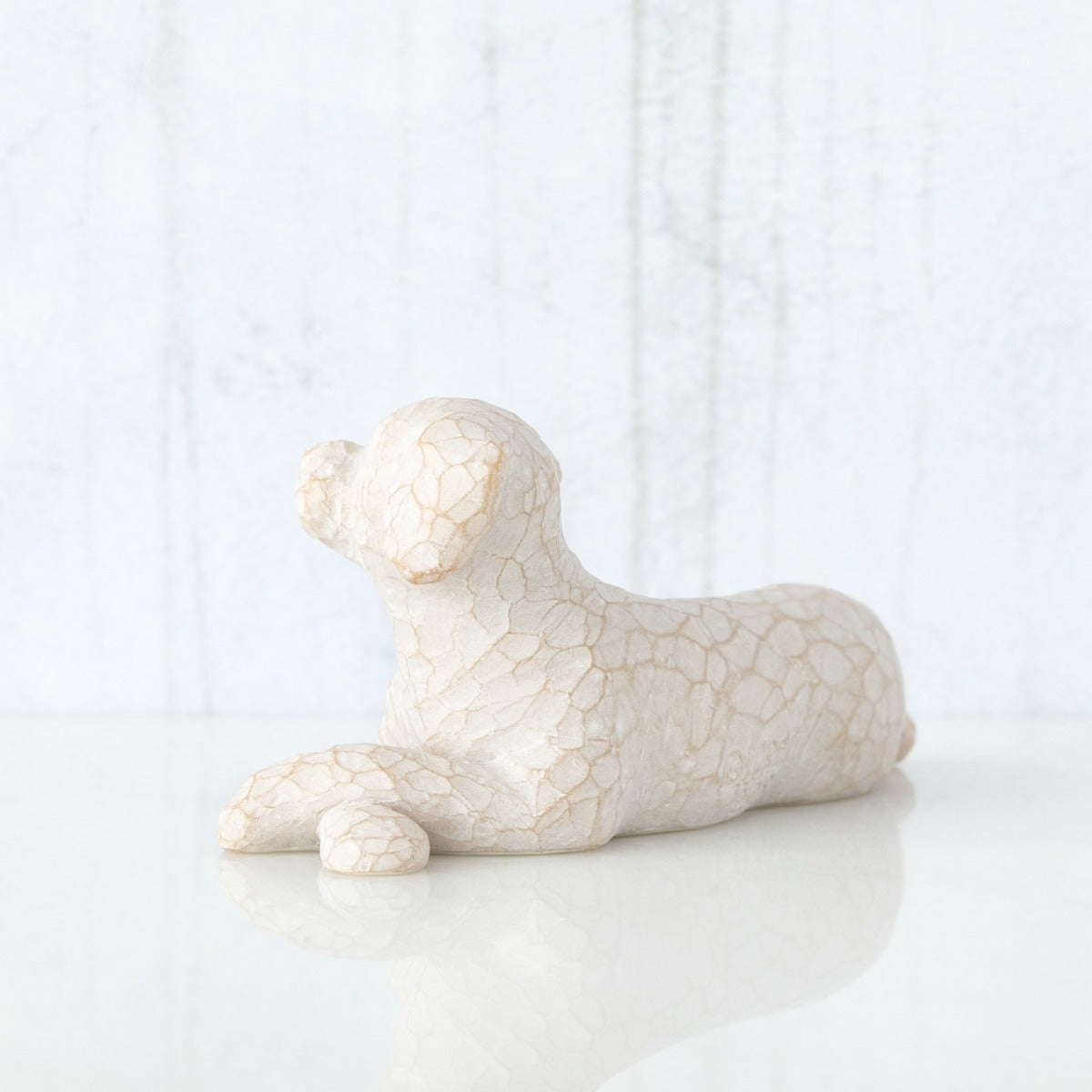 Love My Dog (Light, Small, Lying) Figurine