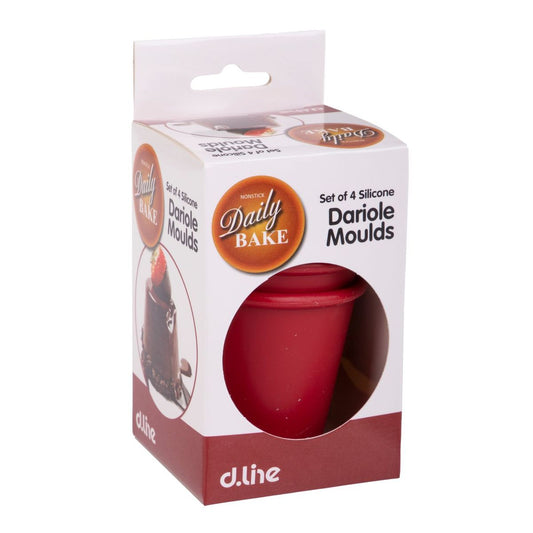 Silicone Dariole Moulds s/4