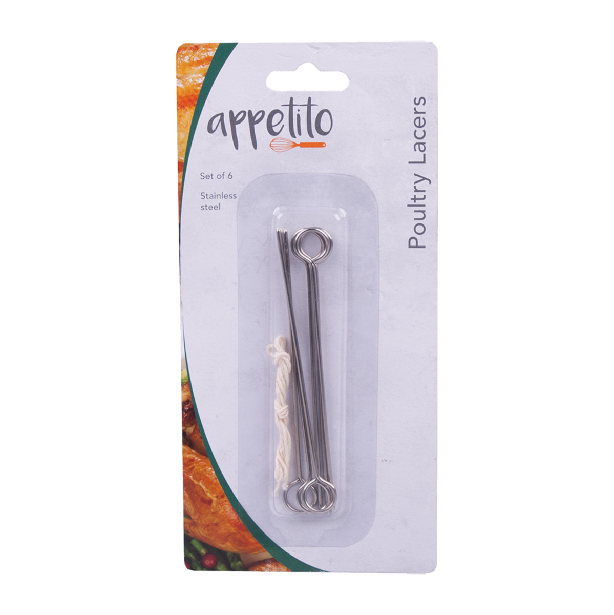 Poultry Lacers S/S Set 6