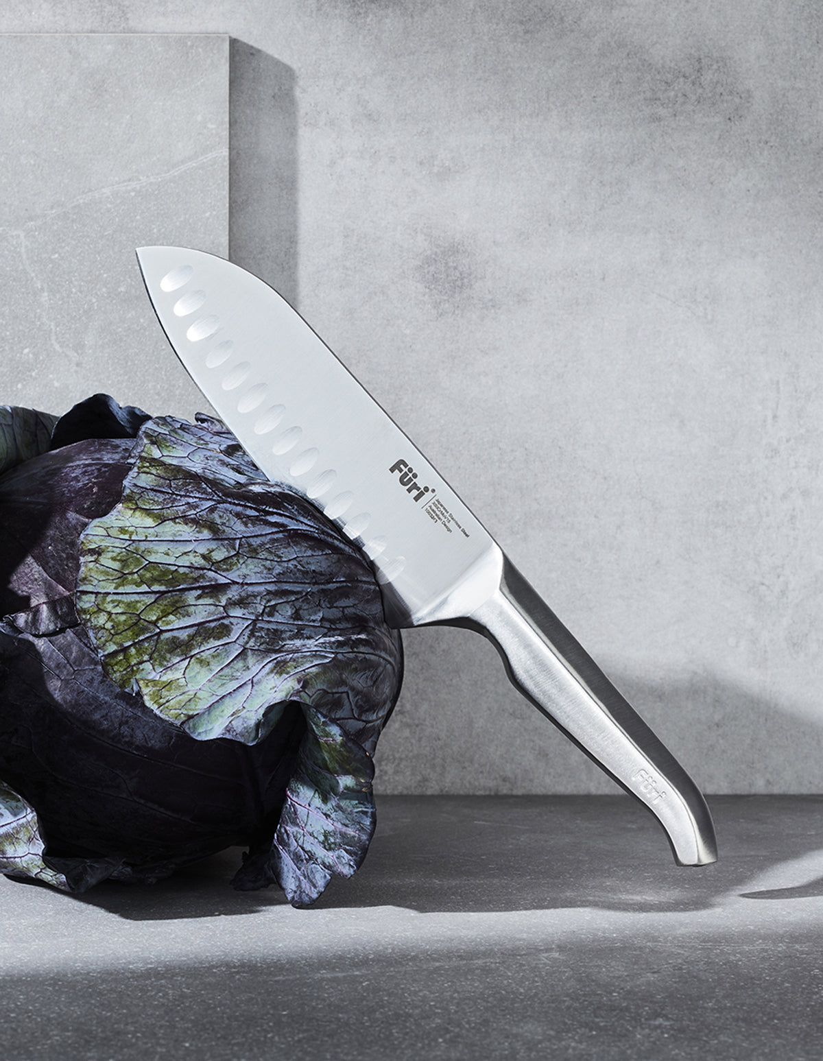 Furi Pro Acacia East/West Santoku Knife Set 2 Piece