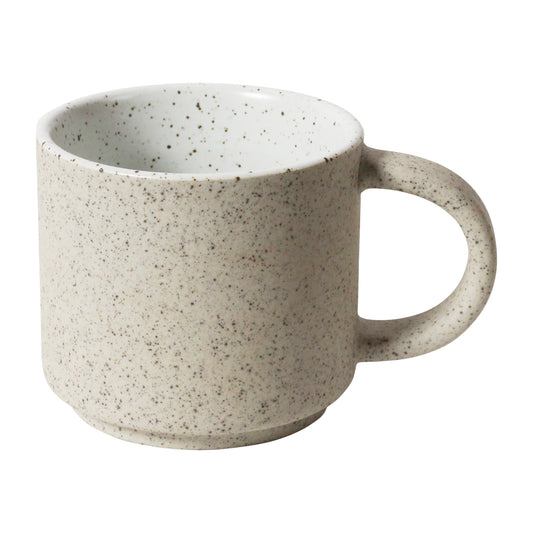 Espresso Cup Granite White 4pk