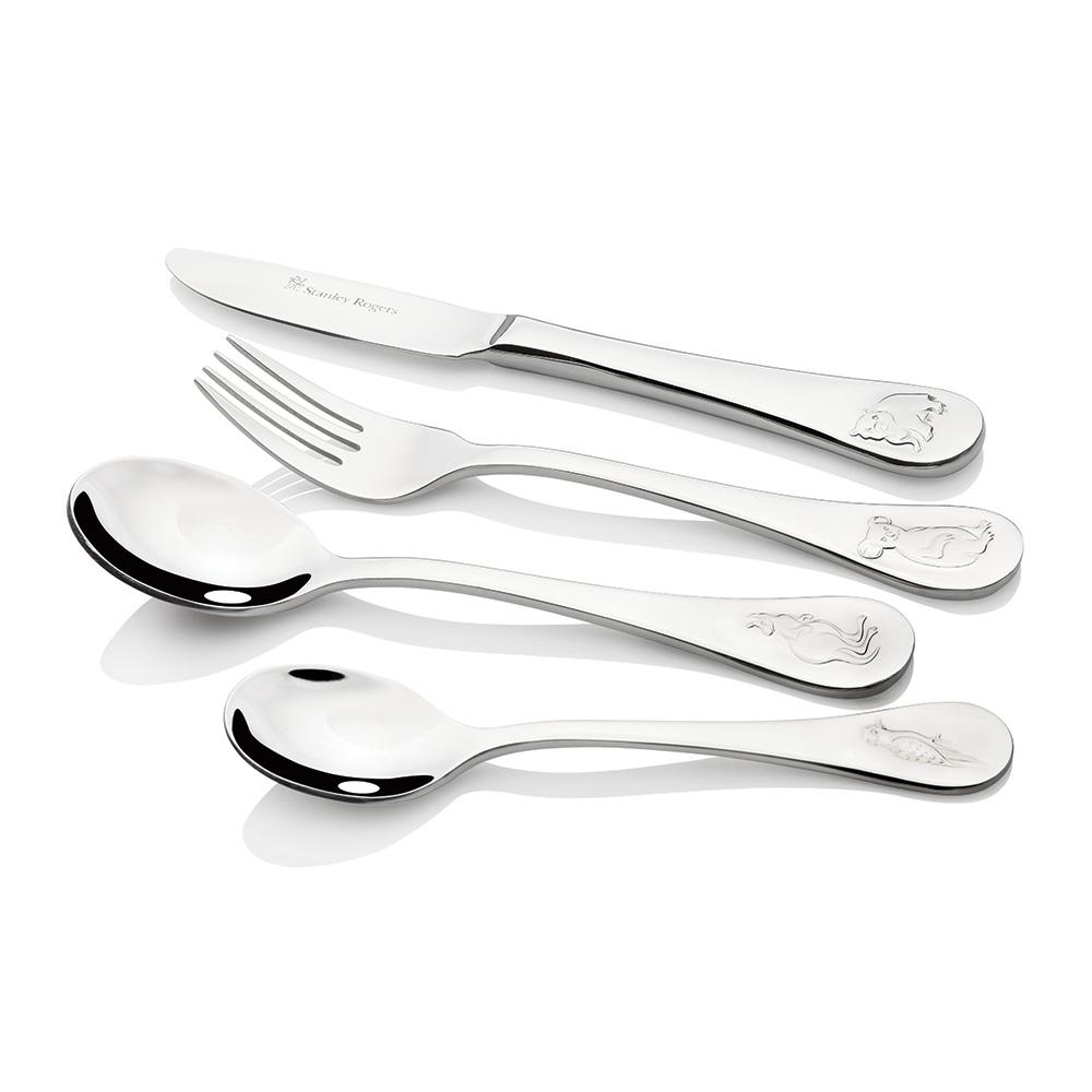 Australian Animals 4pce Childrens Cutlery Set