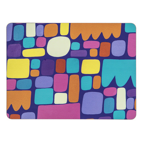 Puli Puli Purple Placemats 6pk