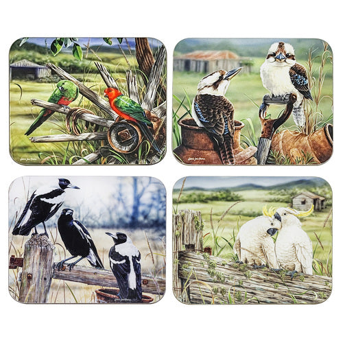 A Country Life Coasters 4pk
