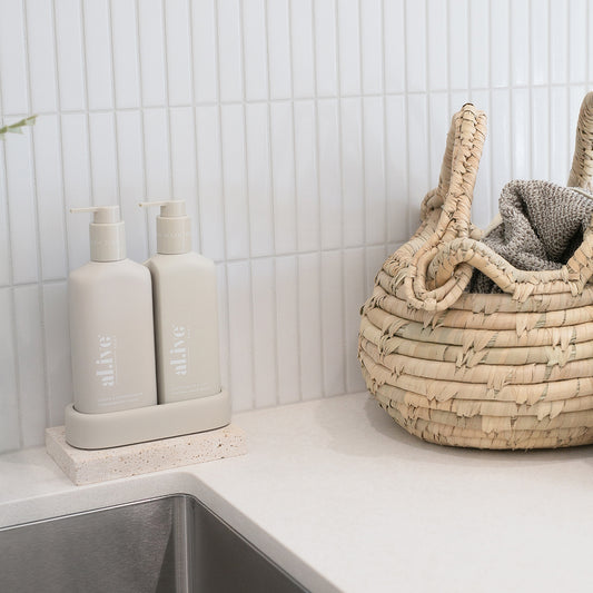 Hand Wash & Dishwashing Liquid Duo + Tray