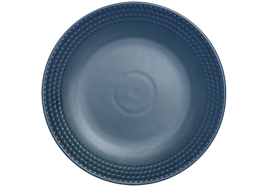 Abode Textured Round Platter Asst Colours - 26.3cm